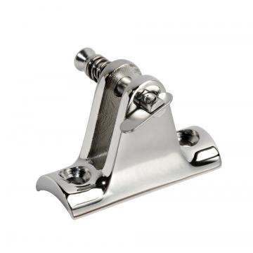 Deck Hinge Concave Base with removable pin