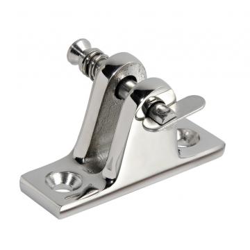 Deck Hinge Angle Base with removable pin