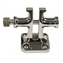 Split Bollard with spring loaded captive pin