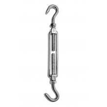 Turnbuckles with two lock nuts hook/hook