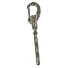Adjustable Spring Gate Snap with terminal 3.2mm(1/8